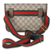Beige GG Supreme Canvas Small Vintage Neo Belt Bag