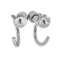 White Gold  Small Model Juste Un Clou Earrings