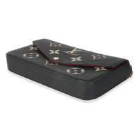 Black Beige Empreinte Monogram Giant Felicie Pochette