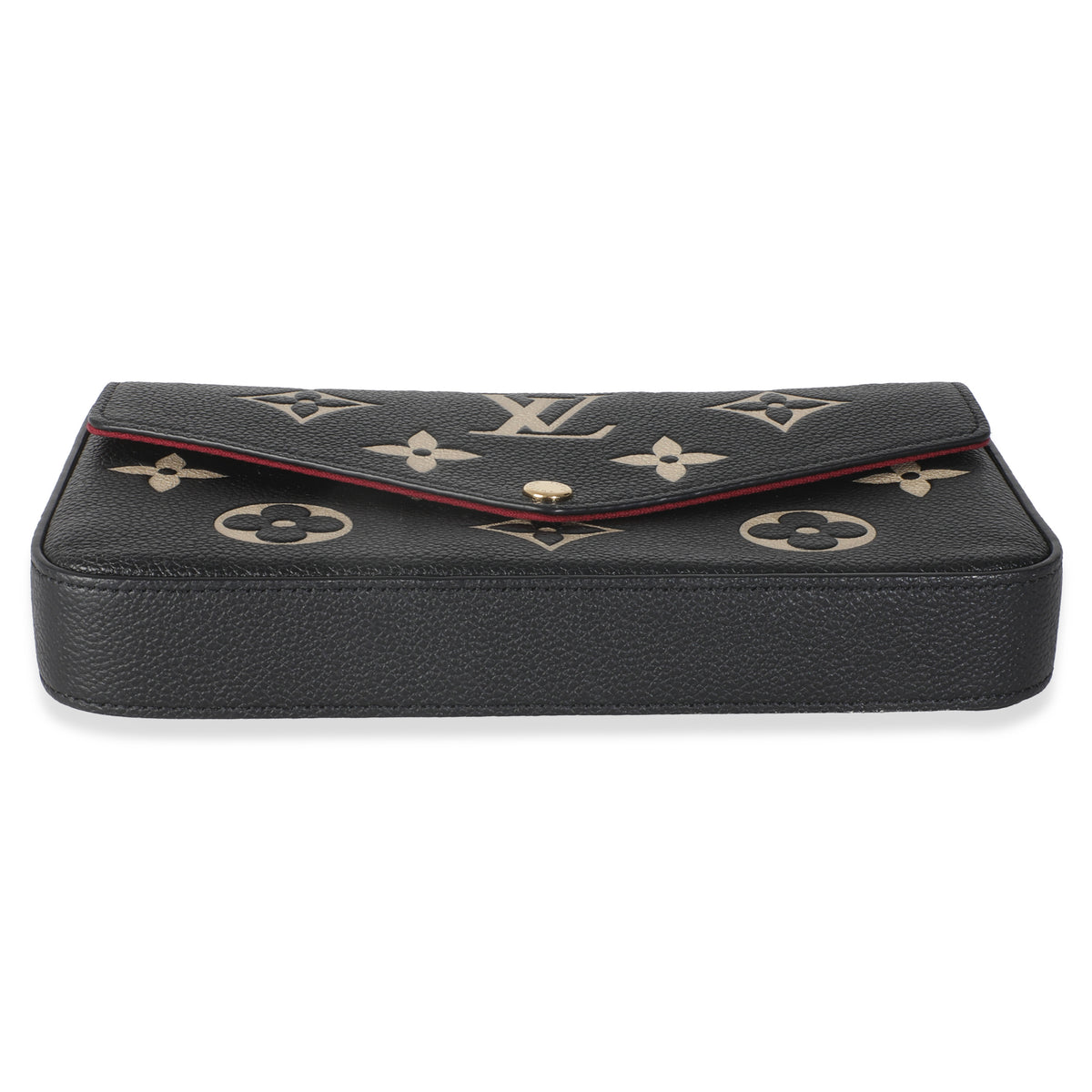 Black Beige Empreinte Monogram Giant Felicie Pochette