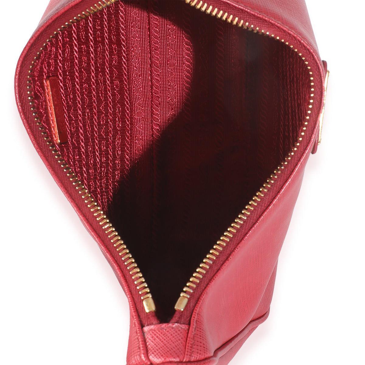 Fiery Red Saffiano Re Edition 2005 Bag