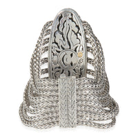 Yellow Gold & Sterling Silver  Palu 9 Strand Bracelet