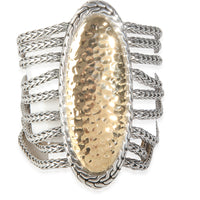 Yellow Gold & Sterling Silver  Palu 9 Strand Bracelet