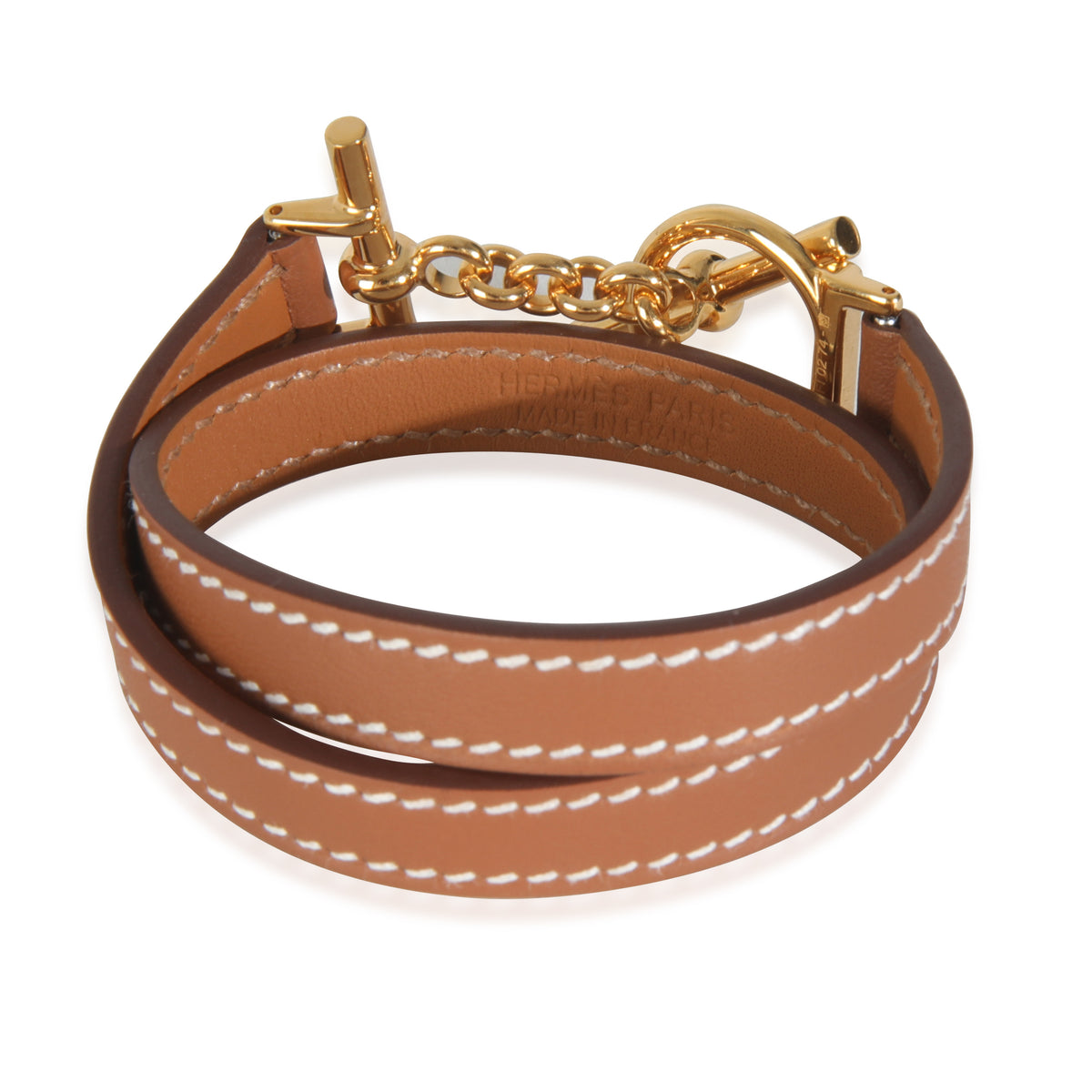 Gold-Plated  Croisiere Double Tour Bracelet