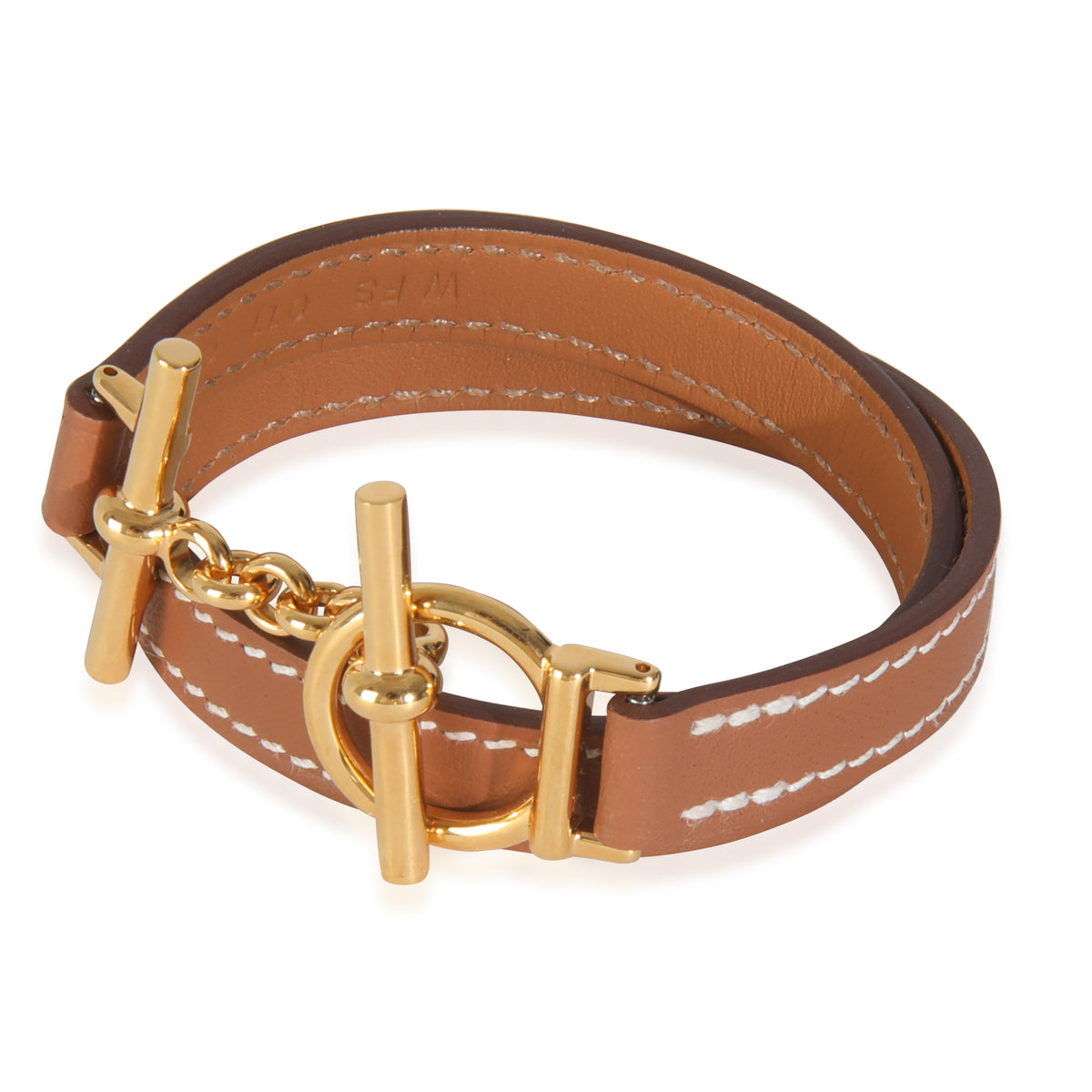 Gold-Plated  Croisiere Double Tour Bracelet