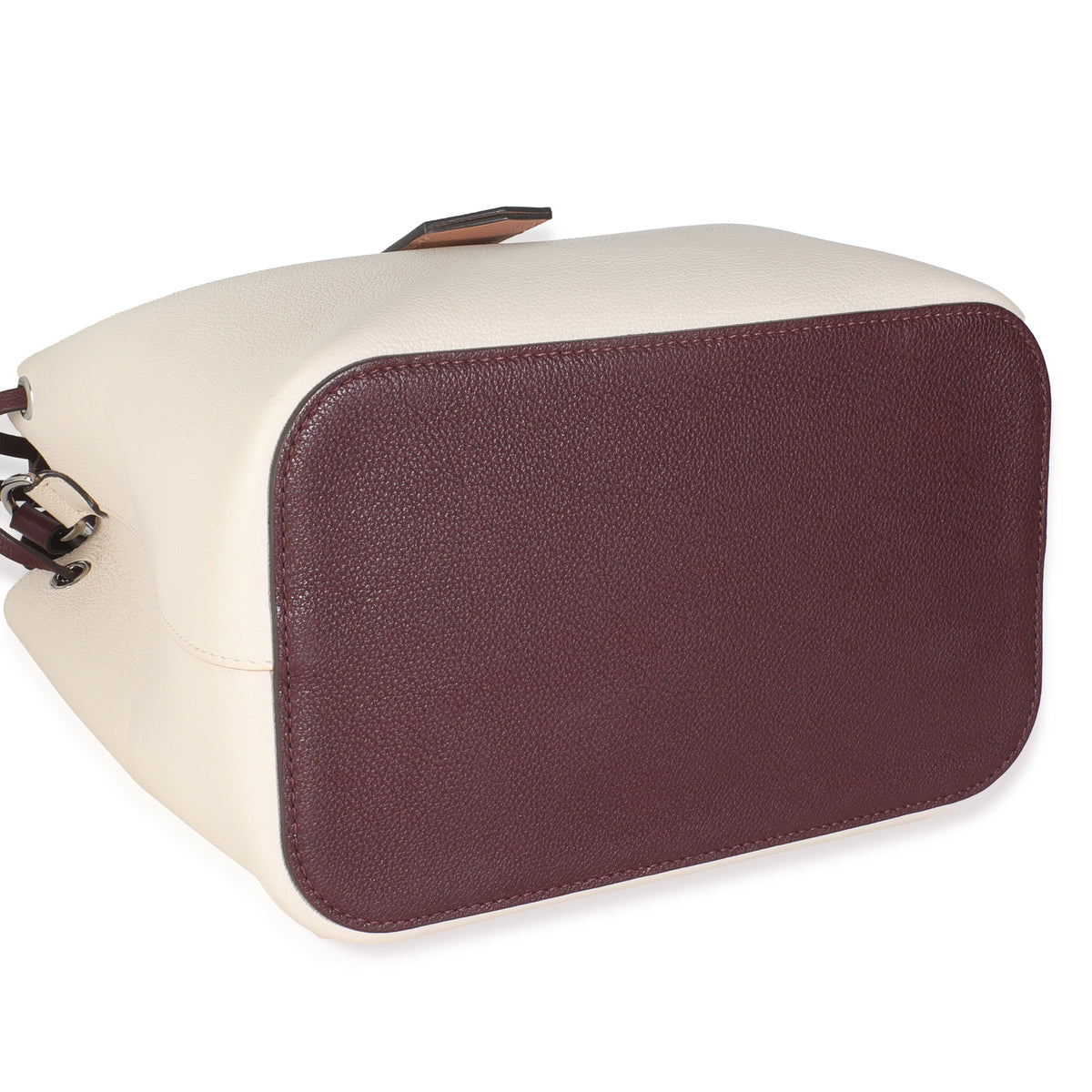 Soie Quartz Calla Calfskin Lockme Bucket Bag