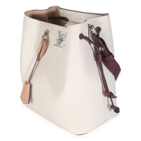 Soie Quartz Calla Calfskin Lockme Bucket Bag