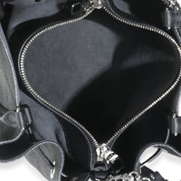 Black Monogram Mahina Bella Tote