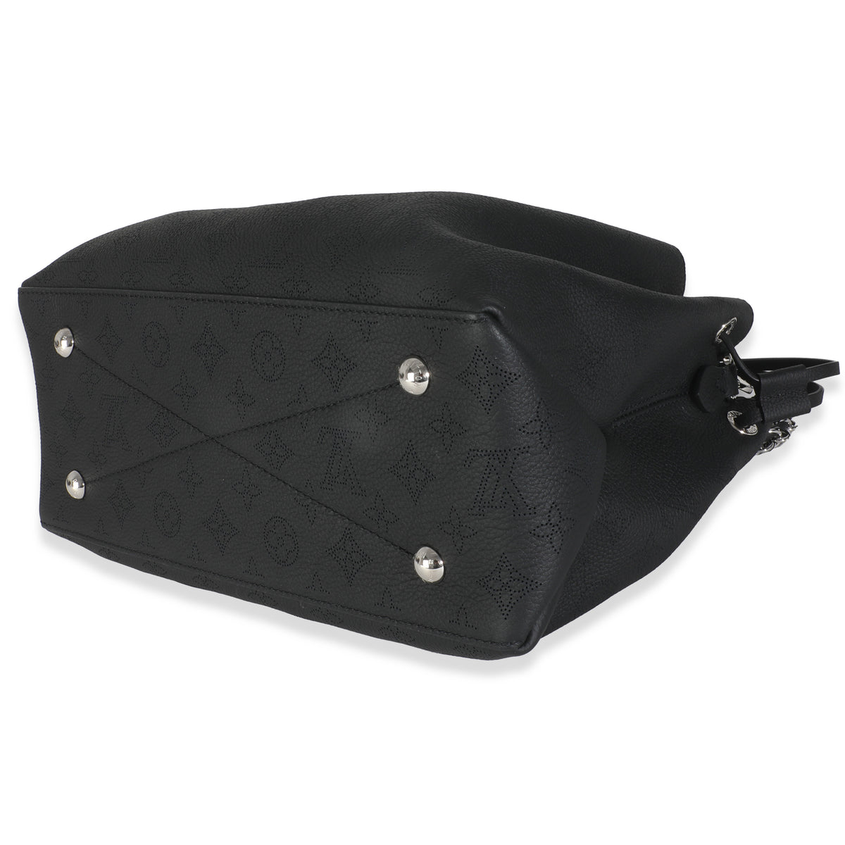 Black Monogram Mahina Bella Tote