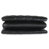 Black Lambskin Embossed Monogram Coussin PM