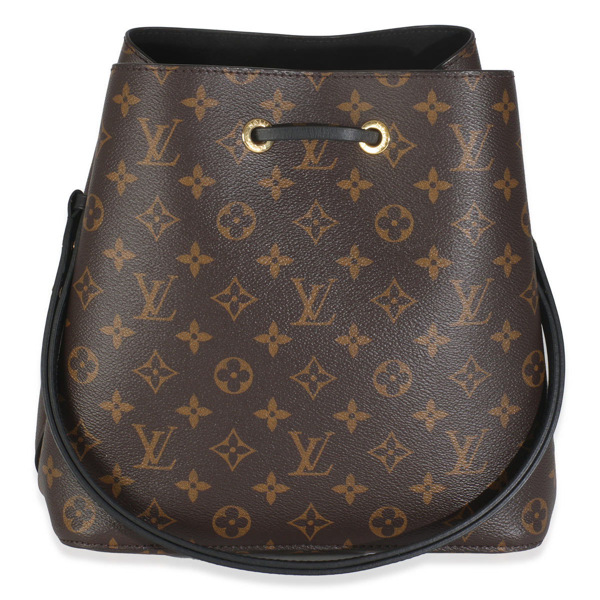 Black Monogram Canvas Neonoe MM