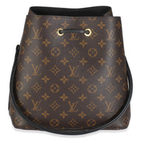 Black Monogram Canvas Neonoe MM