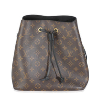 Black Monogram Canvas Neonoe MM