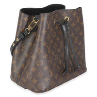 Black Monogram Canvas Neonoe MM
