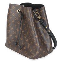 Black Monogram Canvas Neonoe MM