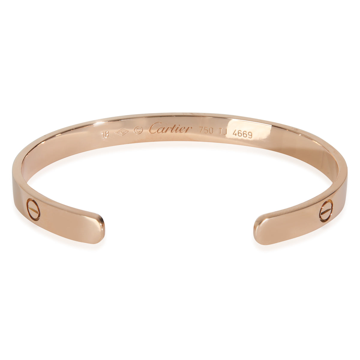 Rose Gold  Love Cuff Bracelet