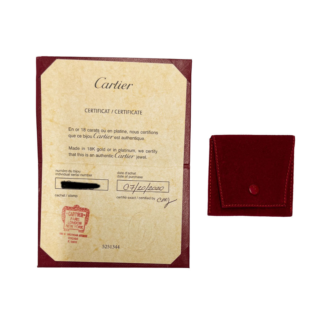 White Gold  Juste Un Clou Ring