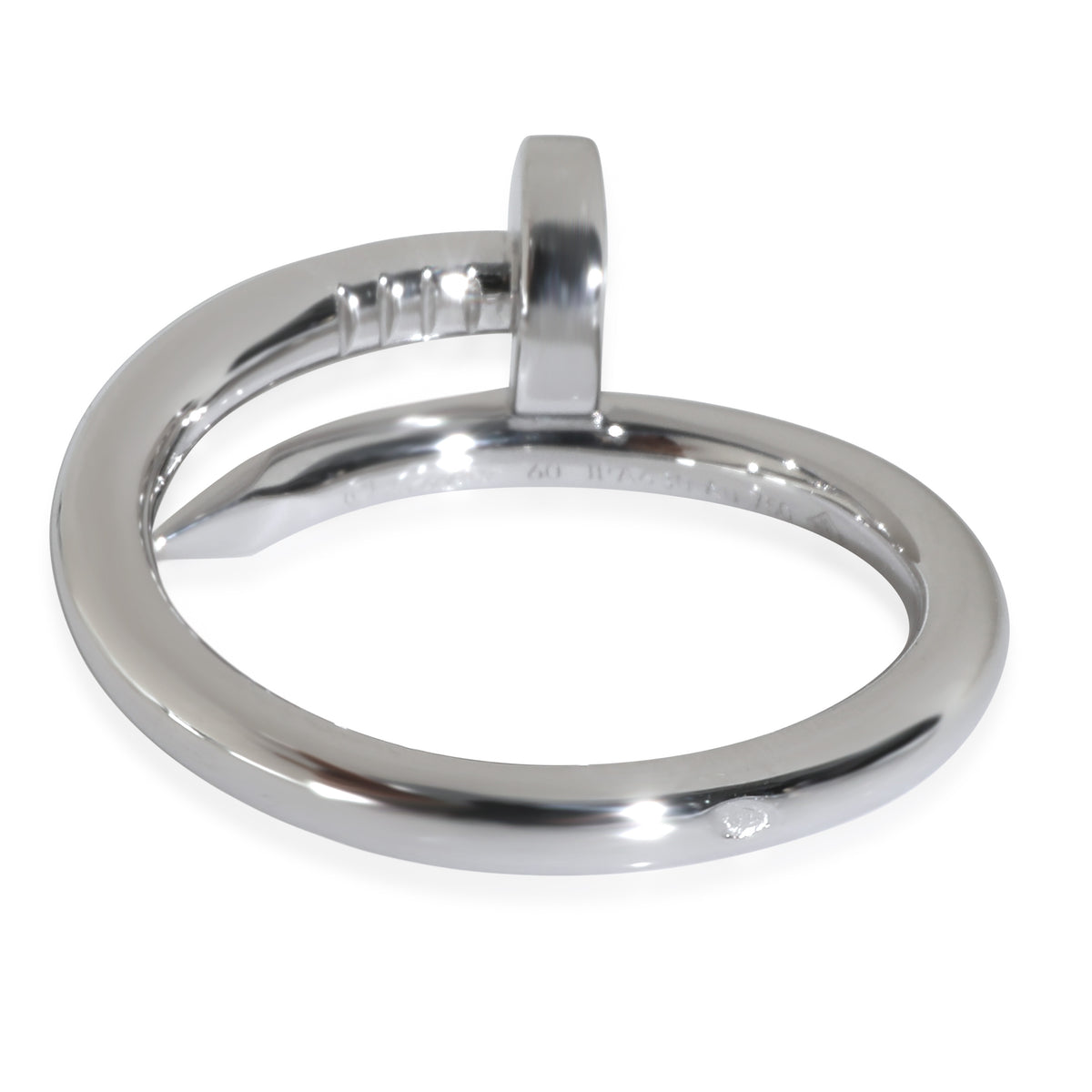 White Gold  Juste Un Clou Ring