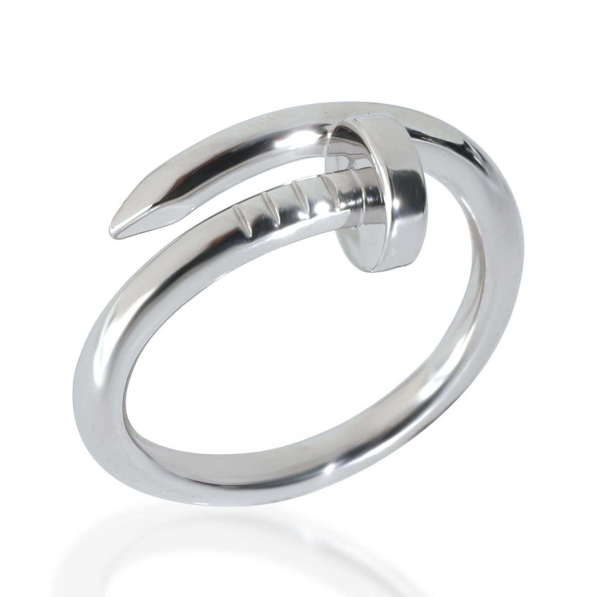 White Gold  Juste Un Clou Ring