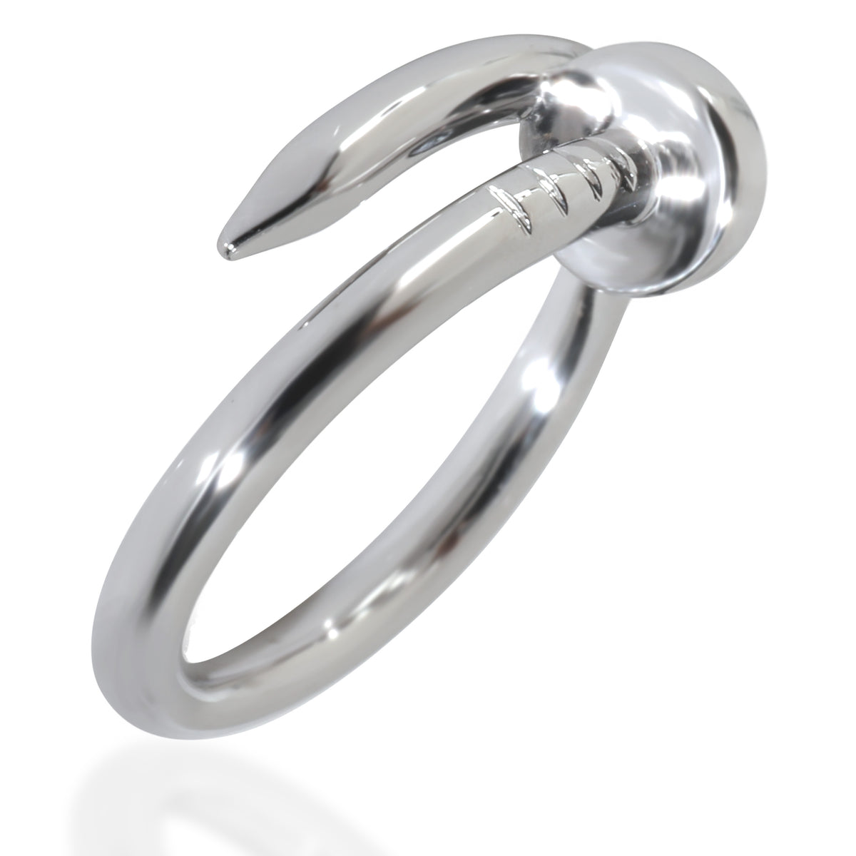 White Gold  Juste Un Clou Ring