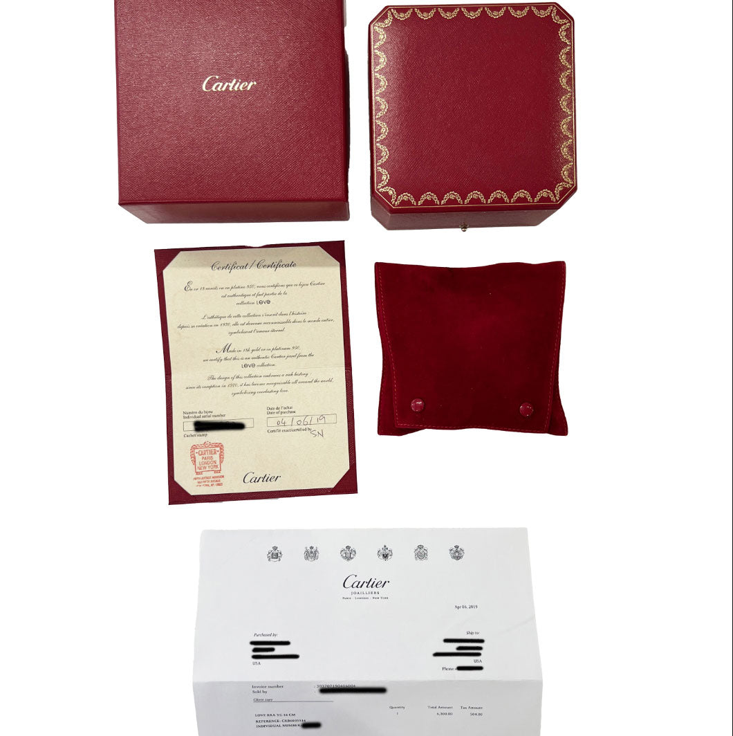 Yellow Gold  Love Bracelet