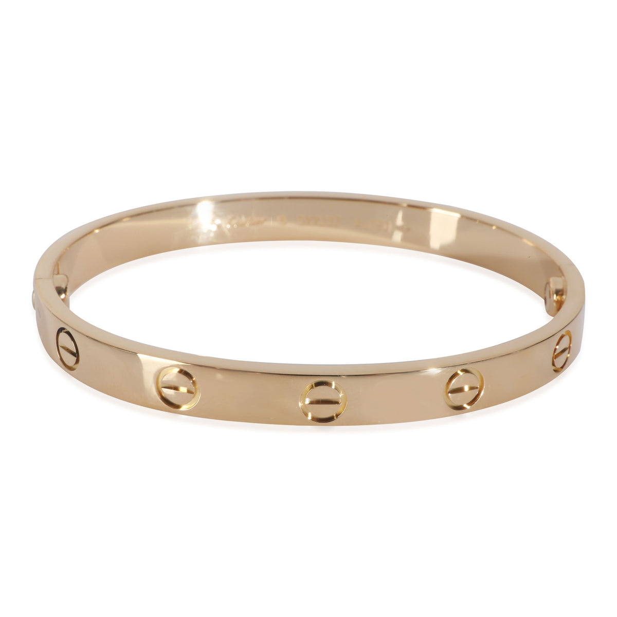 Yellow Gold  Love Bracelet