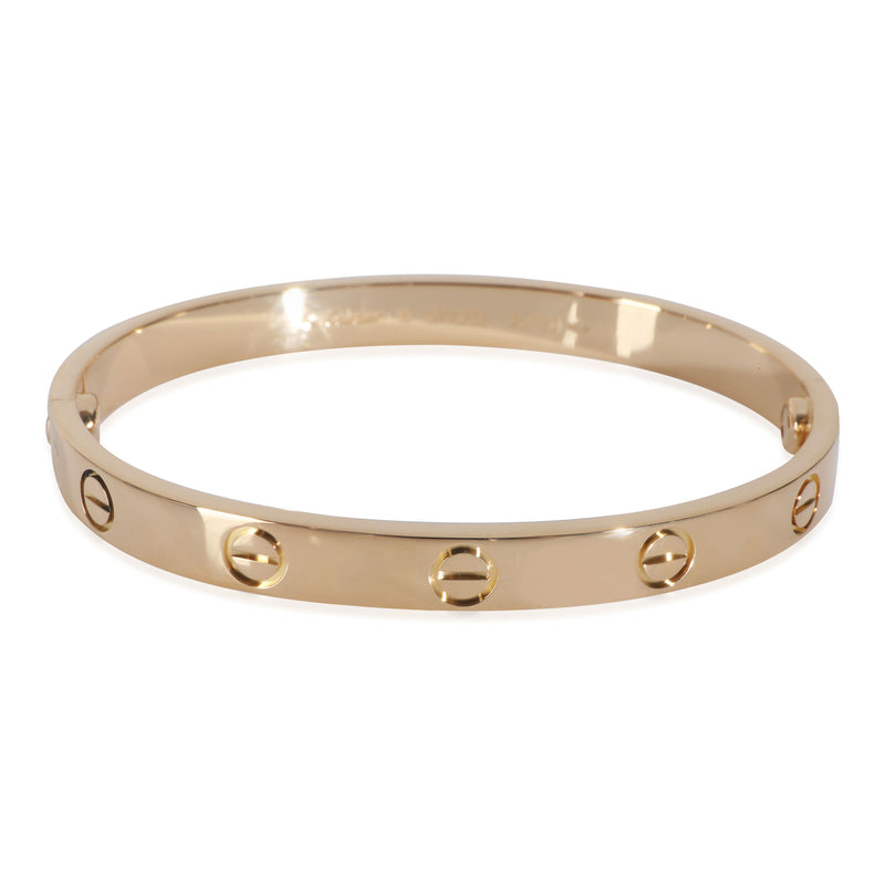 Yellow Gold  Love Bracelet