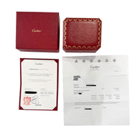 Cartier Rose Gold Diamond Large Model Juste Un Clou Hoop Earrings box