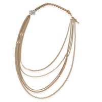 Gold-Plated  2016 Multistrand Necklace