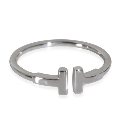 White Gold  Tiffany T Wire Ring