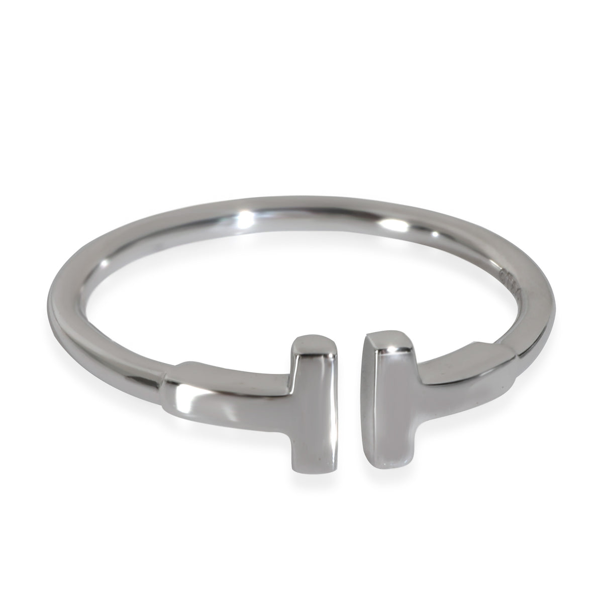 White Gold  Tiffany T Wire Ring