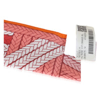 Rose Vif Orange White Silk Tresses H Twilly