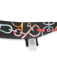 Black Rose Multicolor Silk Do Re Boucles Twilly