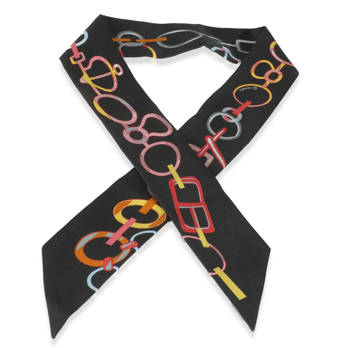 Black Rose Multicolor Silk Do Re Boucles Twilly