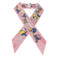 Rose Bleu Jaune Silk Space Derby Twilly