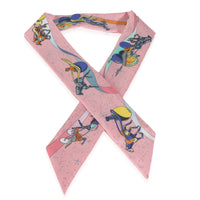 Rose Bleu Jaune Silk Space Derby Twilly