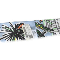 Jaune Bleu Orange Silk Rayures dEte Twilly