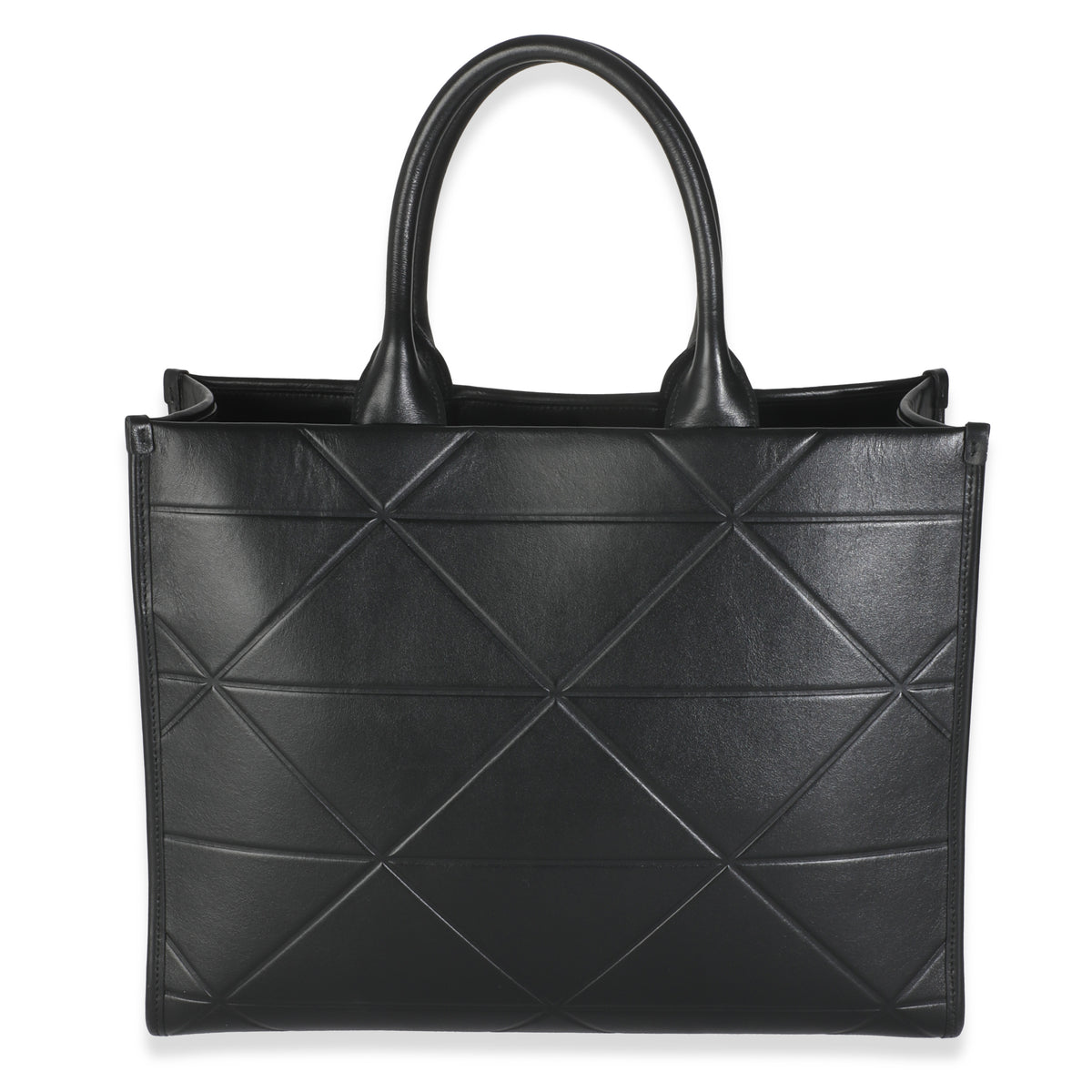 Black Calfskin Medium Symbole Tote