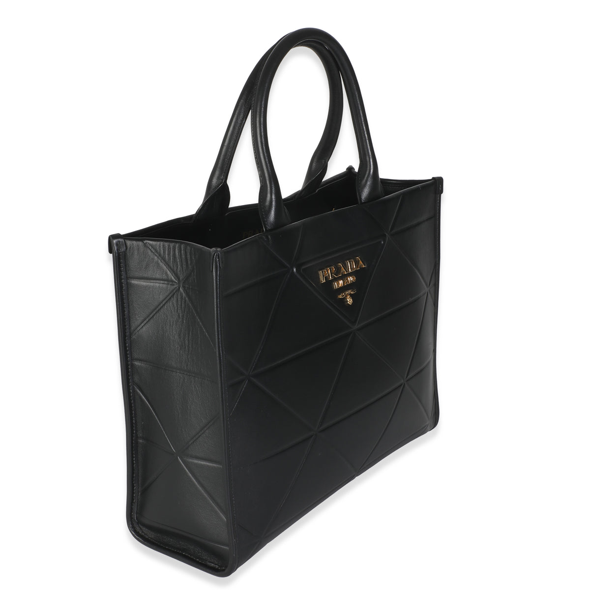 Black Calfskin Medium Symbole Tote