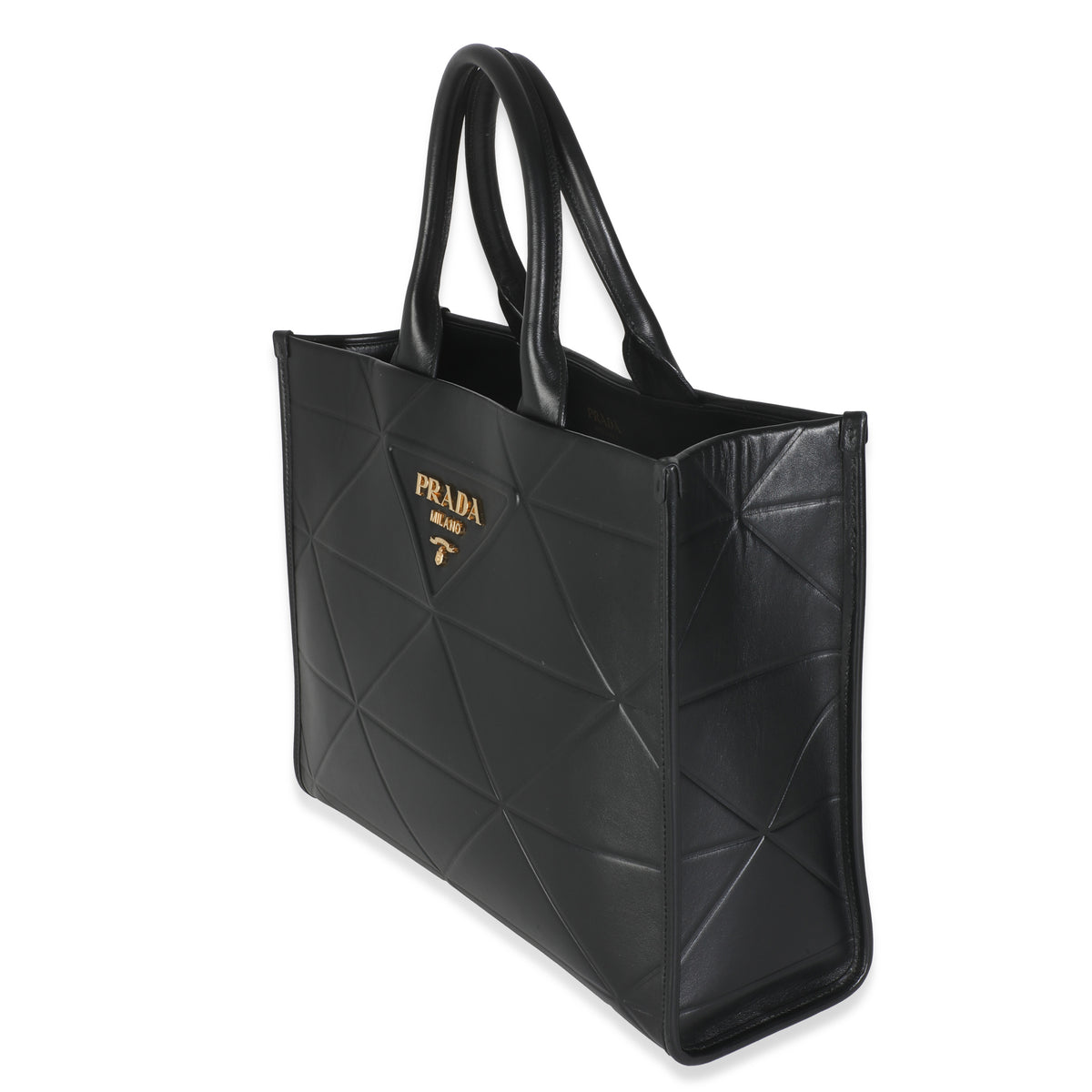 Black Calfskin Medium Symbole Tote