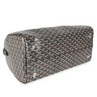 Black Goyardine Canvas Boston 45 Duffle