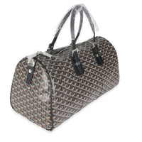 Black Goyardine Canvas Boston 45 Duffle