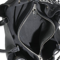 Black Monogram Mahina Bella Tote