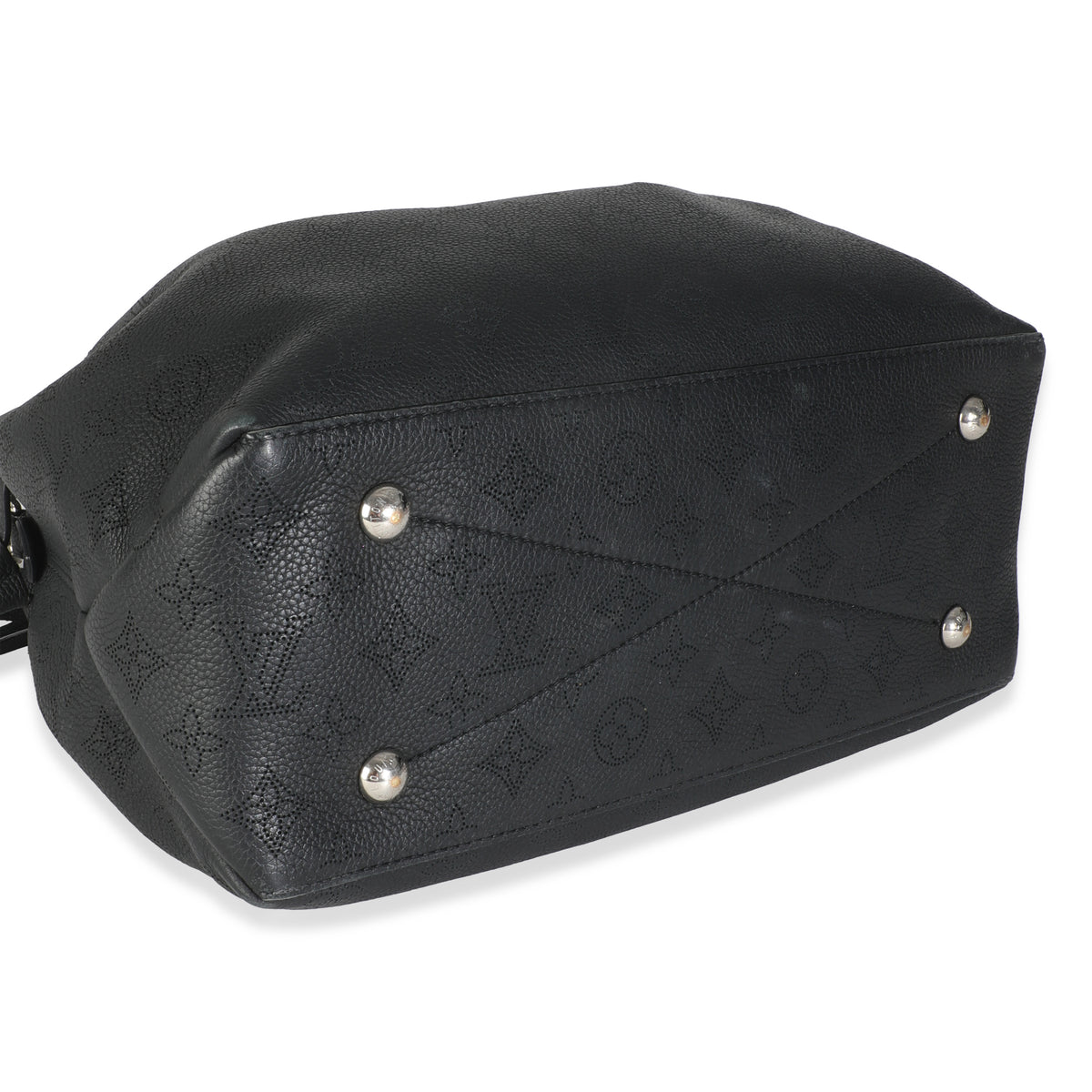 Black Monogram Mahina Bella Tote