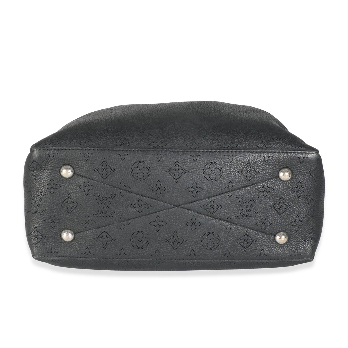 Black Monogram Mahina Bella Tote