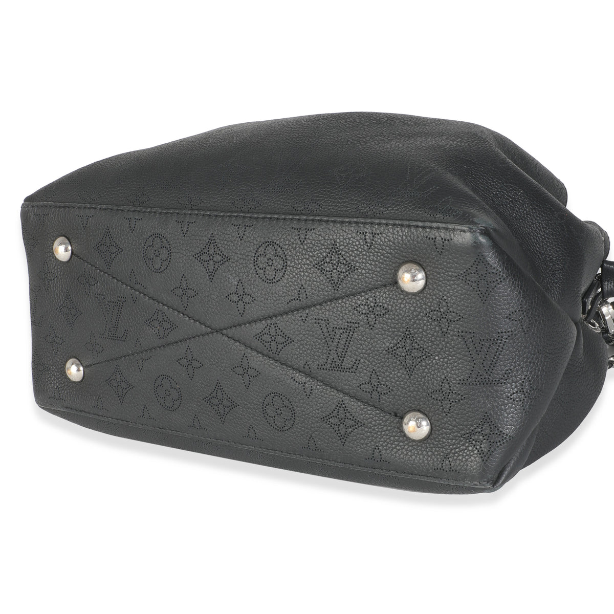 Black Monogram Mahina Bella Tote