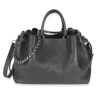 Black Monogram Mahina Bella Tote