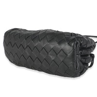 Black Nappa Intrecciato Mini Pouch