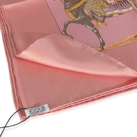 Pink Silk Turqueries en LHonneur Scarf 90
