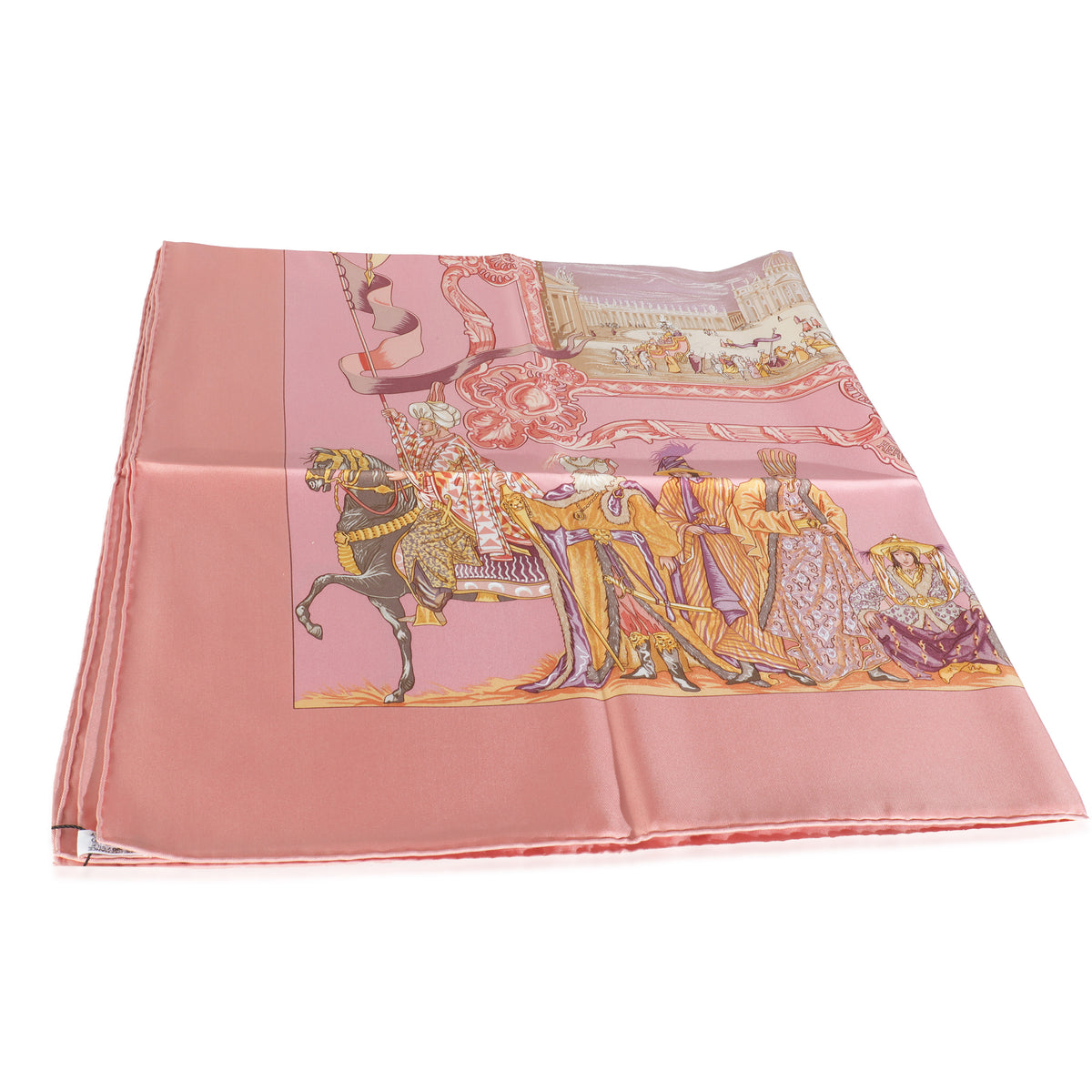 Pink Silk Turqueries en LHonneur Scarf 90